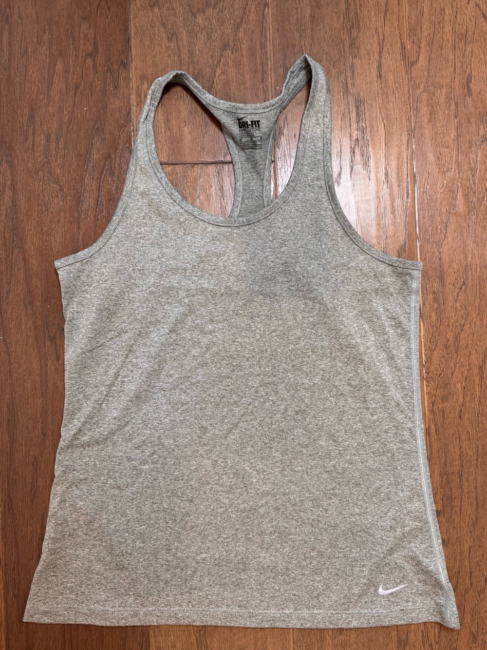 Nike Women's Heather Gray Tank Top